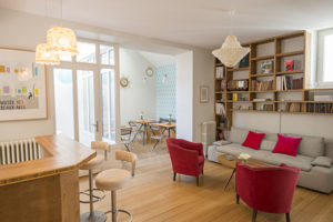 Espace commun à La Petite Serre à Nantes